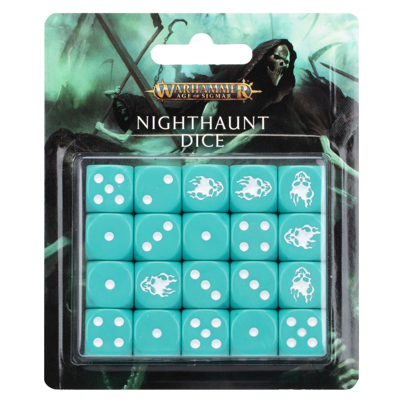 Games Workshop Warhammer Age of Sigmar: Nighthaunt - Dice Set