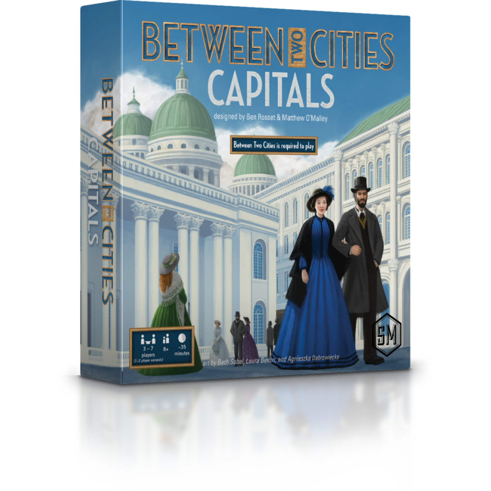 Stonemaier Games Between Two Cities: Capitals Expansion