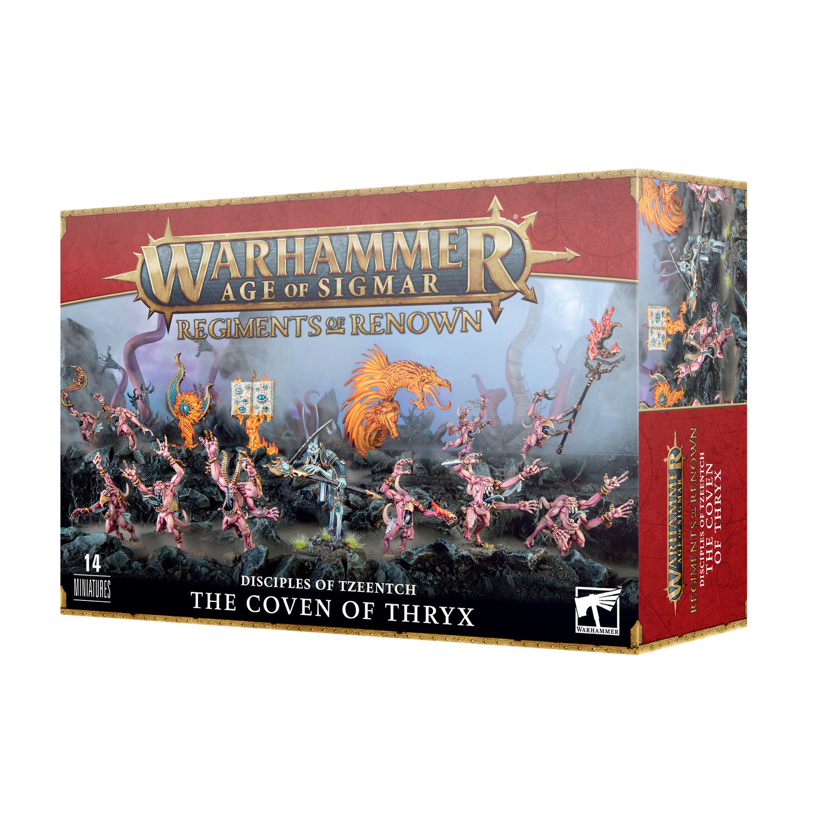 Games Workshop Warhammer Age of Sigmar: Disciples Of Tzeentch - The Coven Of Thryx