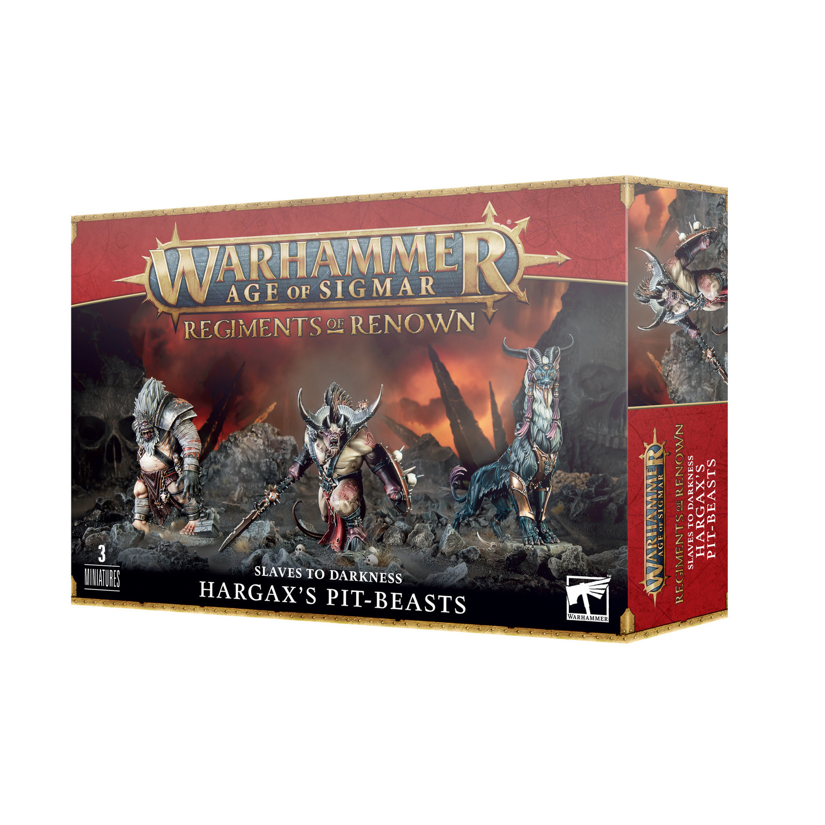 Games Workshop Warhammer Age of Sigmar: Slaves To Darkness - Hargax's Pit-Beasts