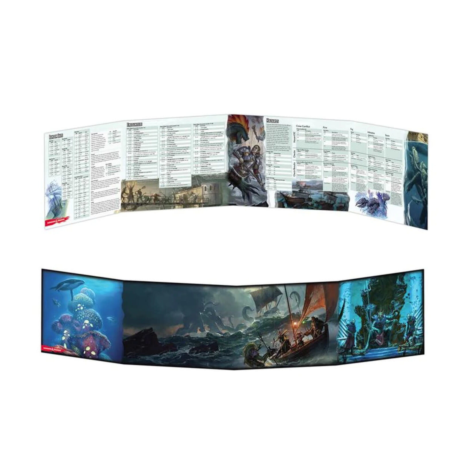GaleForce9 D&D 5th Edition: Dungeon Master Screen - Of Ships and the Sea