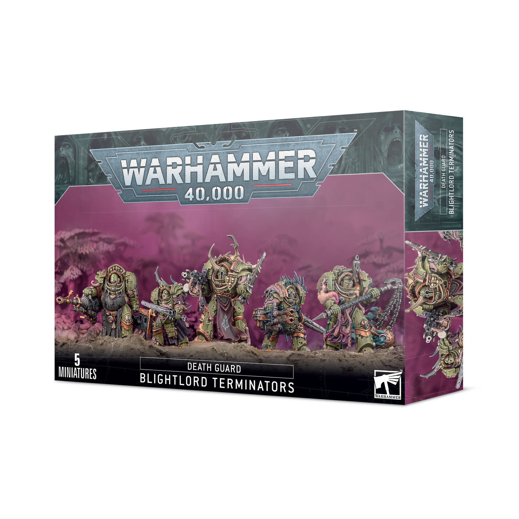 Games Workshop Warhammer 40k: Death Guard - Blightlord Terminators