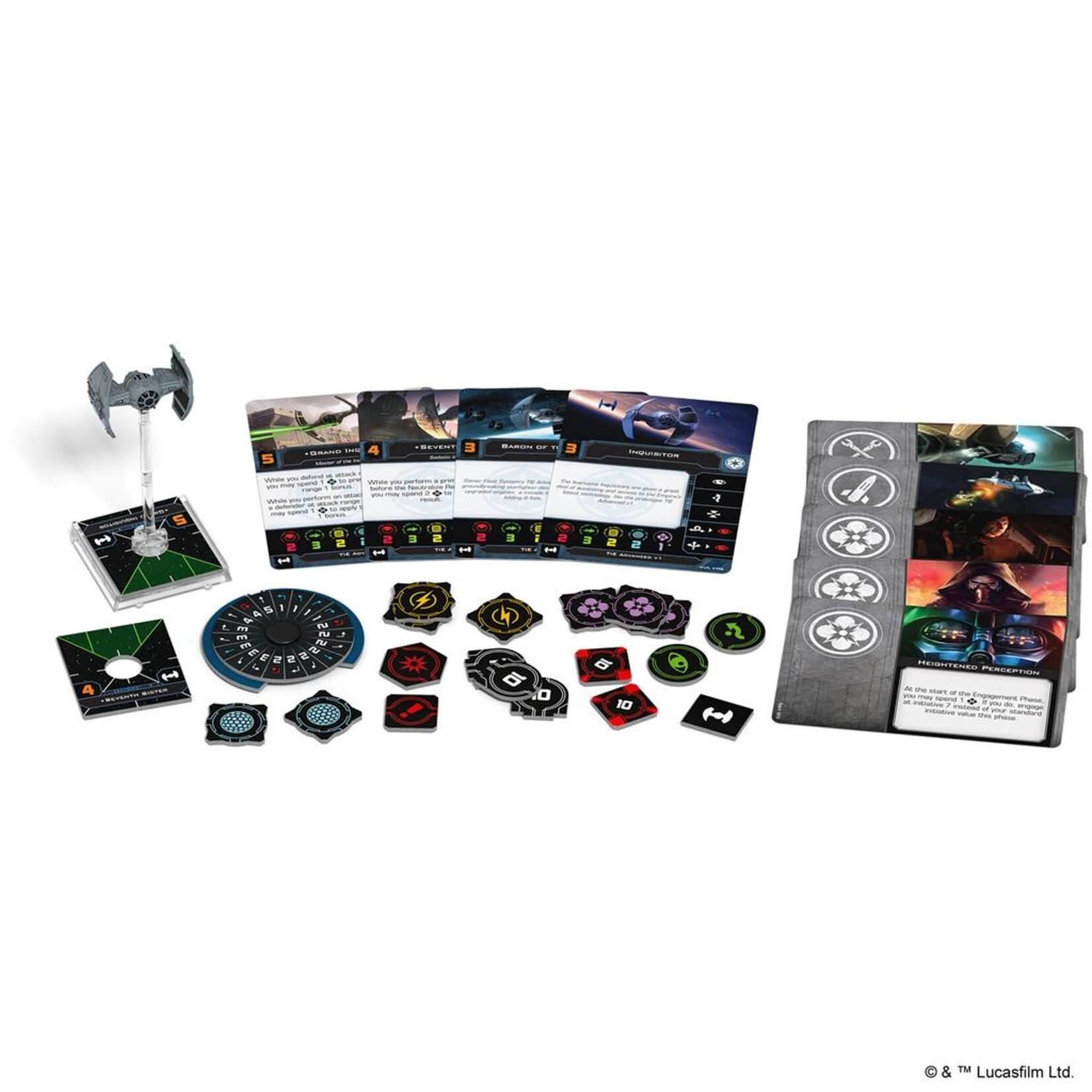 Fantasy Flight Games Star Wars: X-Wing 2nd Edition - Inquisitors TIE Expansion Pack