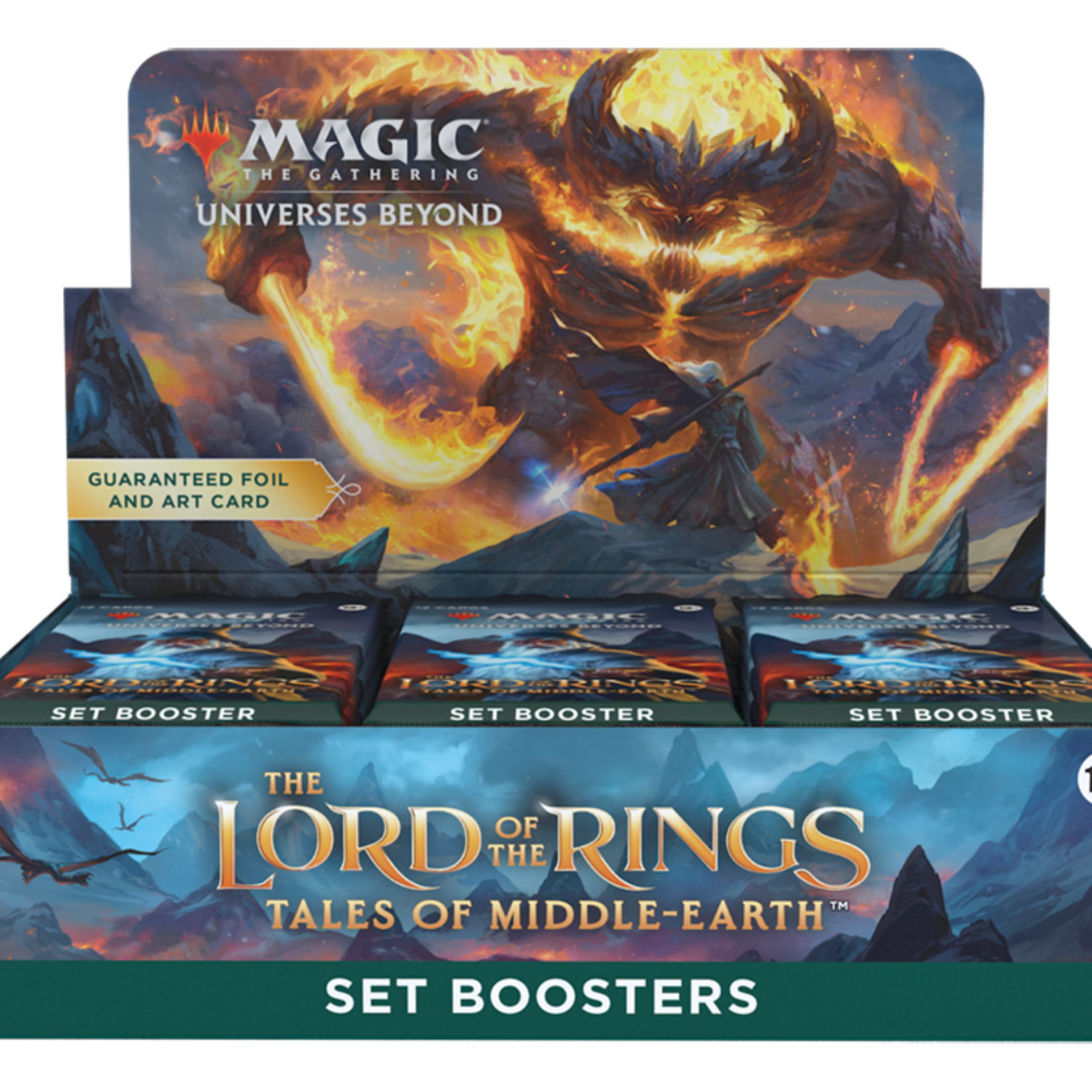 Wizards of the Coast Magic the Gathering: The Lord of the Rings: Tales of Middle-Earth™ Set Booster Box (preorder)