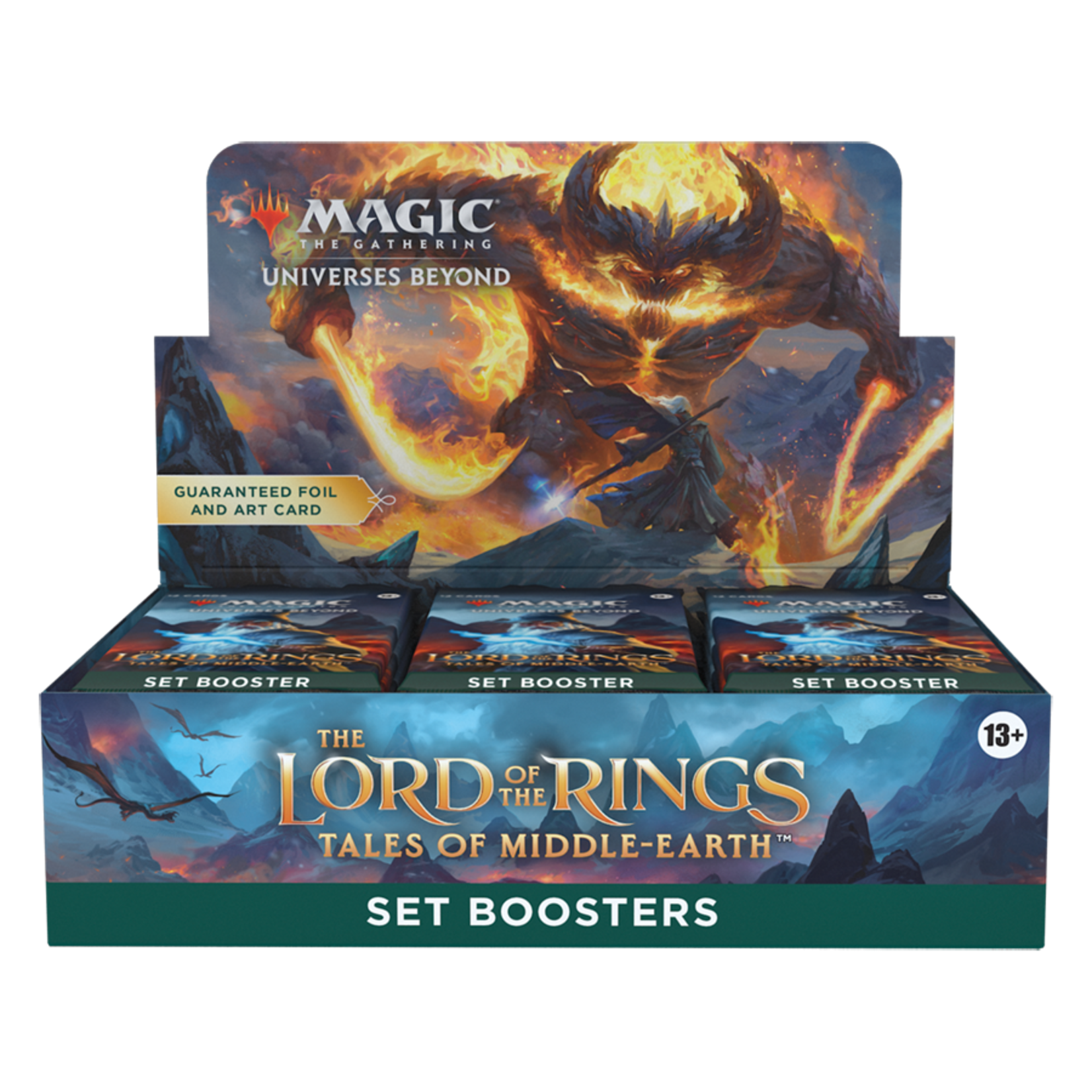 Wizards of the Coast Magic the Gathering: The Lord of the Rings: Tales of Middle-Earth™ Set Booster Box