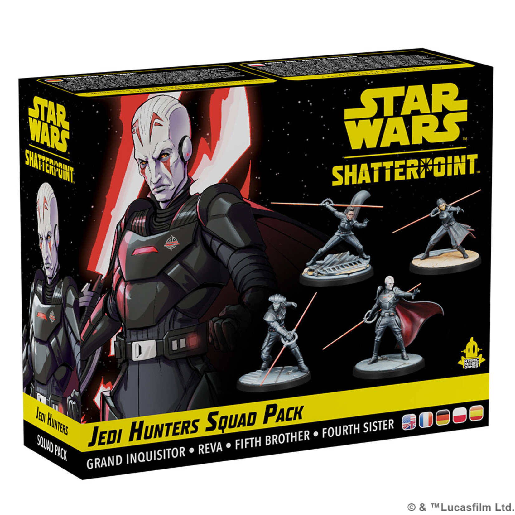 Atomic Mass Games Star Wars: Shatterpoint - Jedi Hunters: Grand Inquisitor Squad Pack