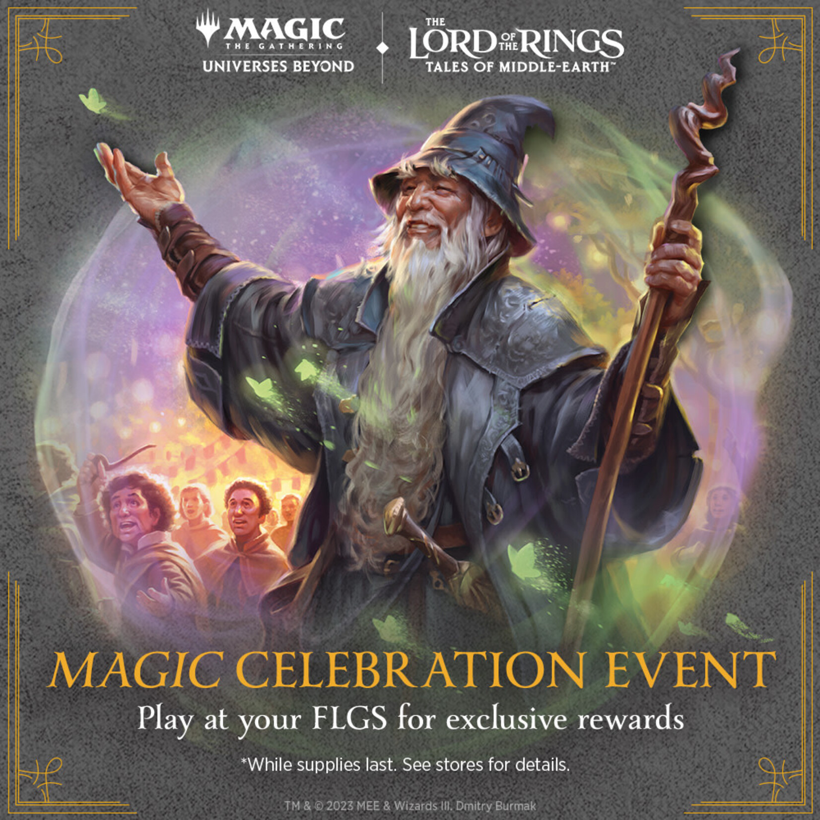 Wizards of the Coast Admission: Lord of the Rings; Tales of Middle Earth - Celebration Event - Downers Grove, July 9 (2 PM)
