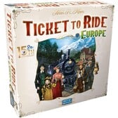 Ticket To Ride Europe 15th Anniversary - Scatola Vuota E Lattine Treni (Days Of Wonder)