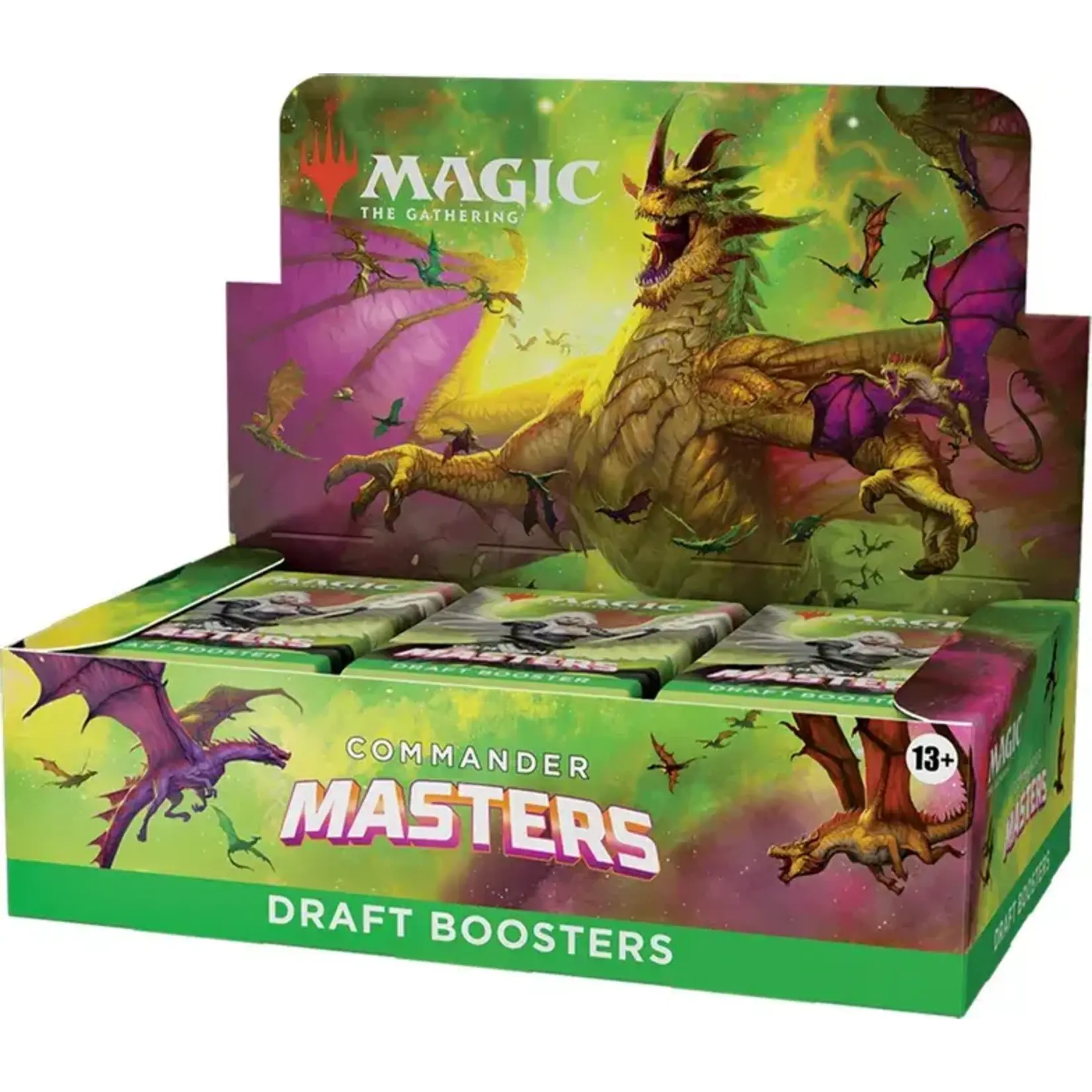 Wizards of the Coast Magic the Gathering: Commander Masters - Draft Box