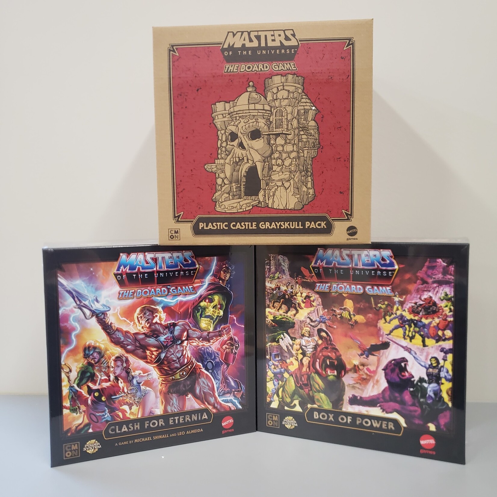 CMON Masters of the Universe - Clash  for Eternia - "I Have The Power" Kickstarter Bundle