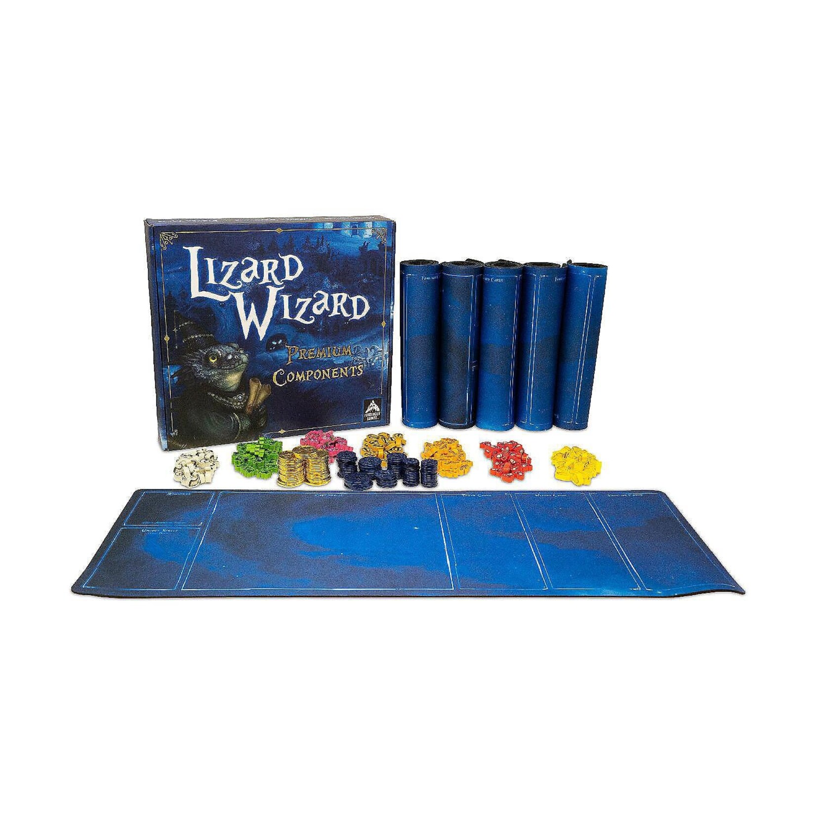 Forbidden Games Lizard Wizard: Arch-Mage Bundle (Premium w/ upgraded components)