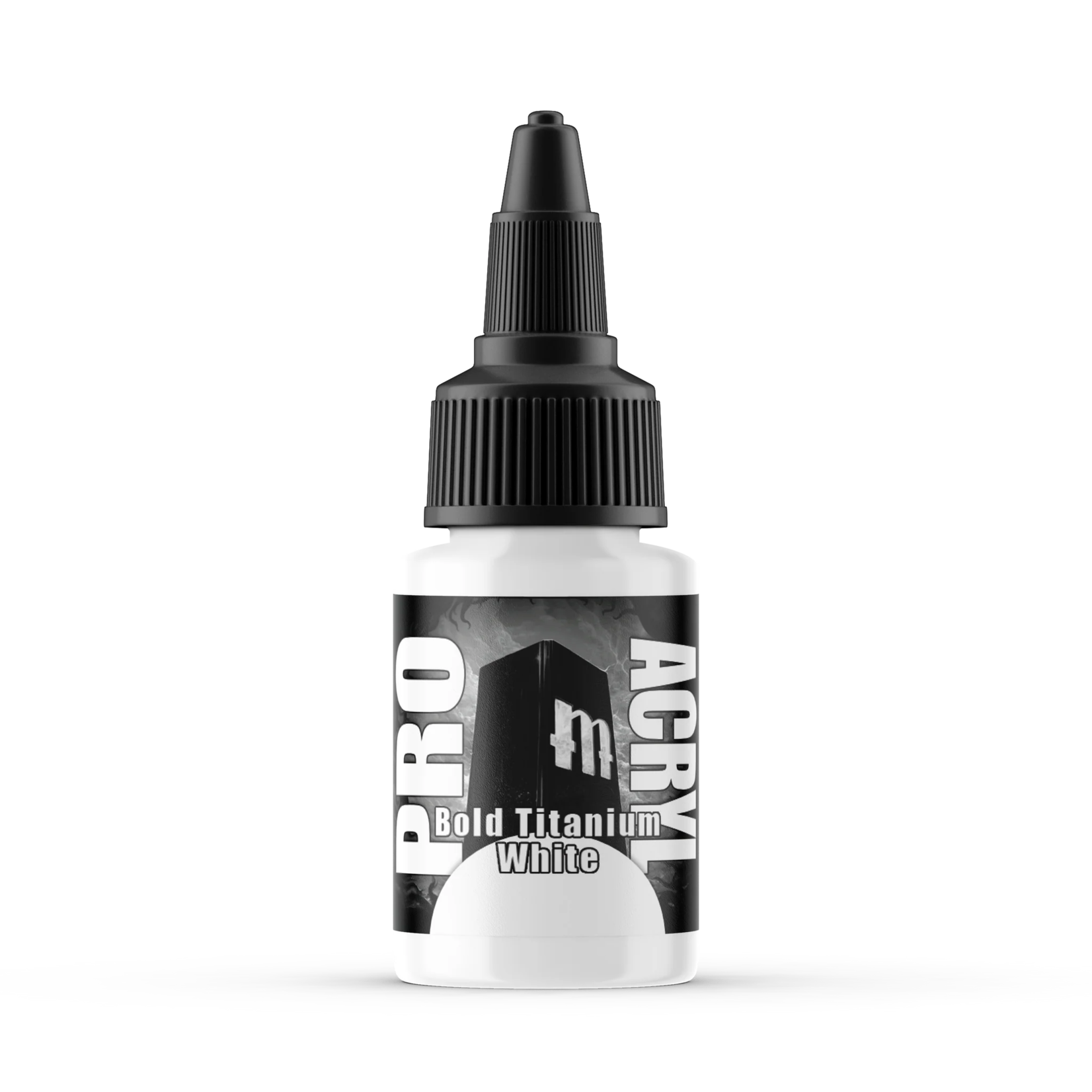 Monument Hobbies Monument Hobbies: Pro Acryl Paint - 001 Bold Titanium White