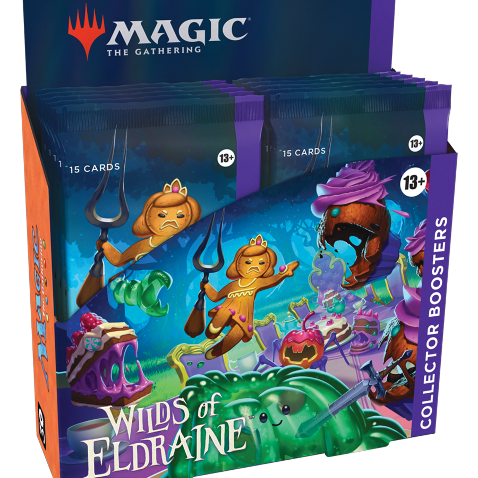 Wizards of the Coast Magic the Gathering: Wilds of Eldraine - Collectors Booster Box