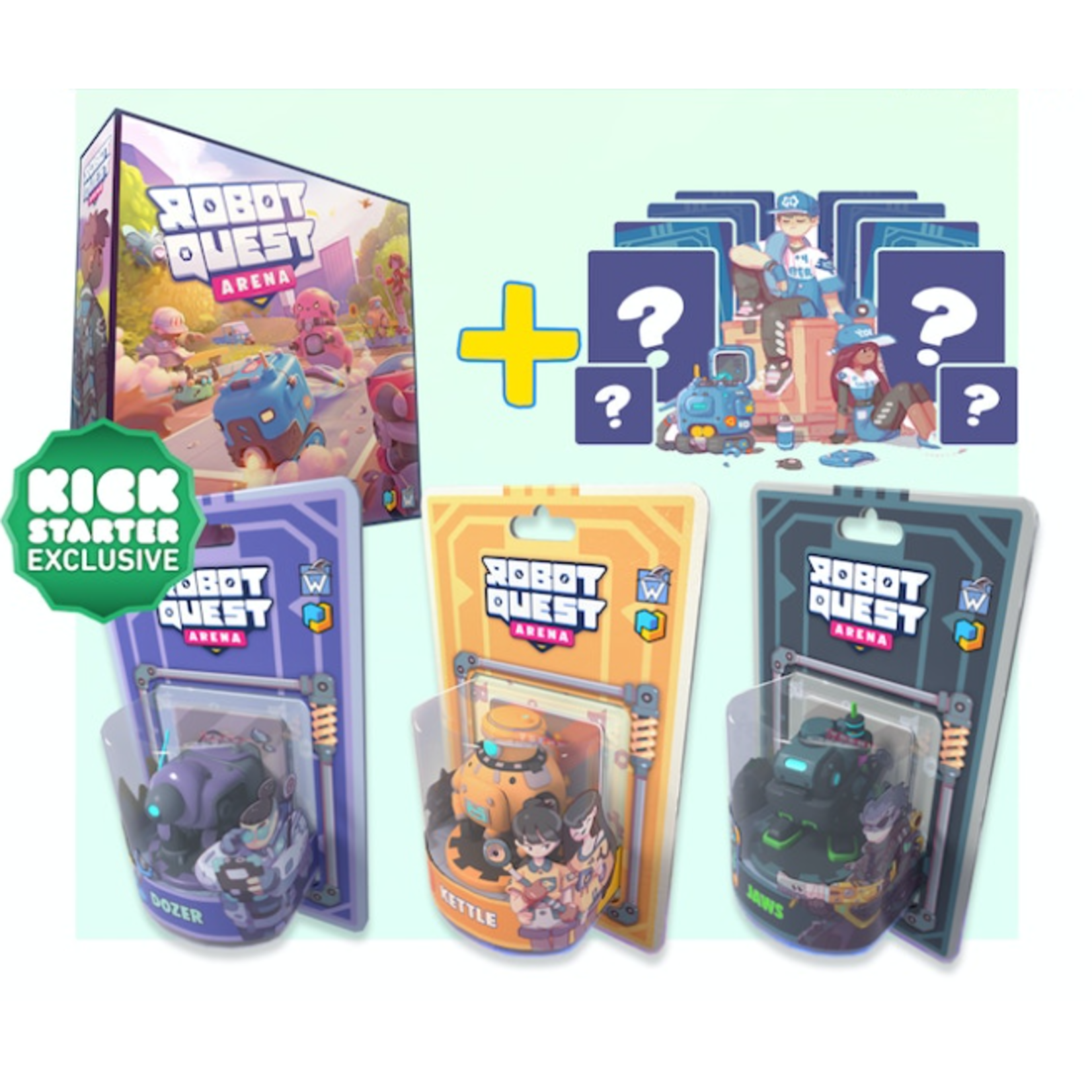 Robot Quest Arena - High Tech Tier (Kickstater Bundle)