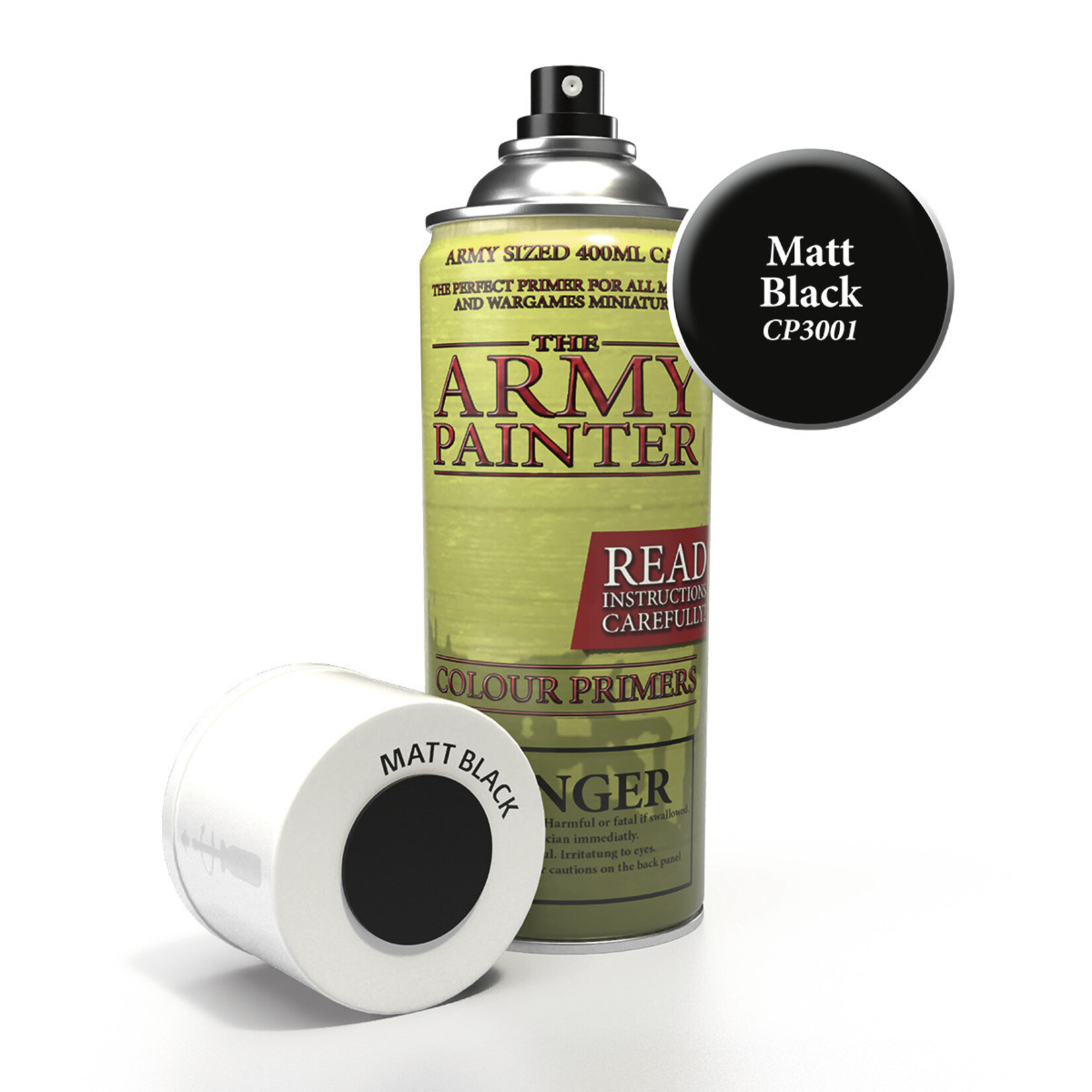 The Army Painter Base Primer: Matt Black Undercoat