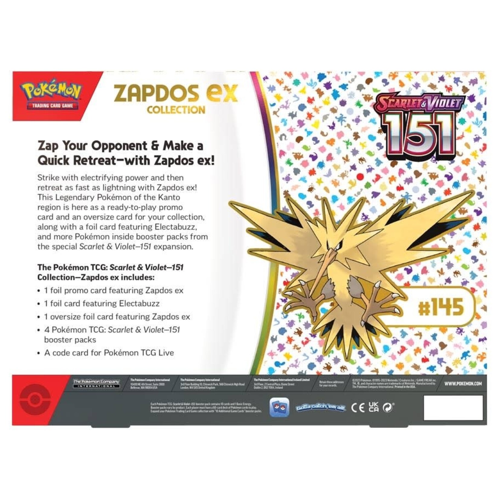 Zapdos ex - Pokemon Site