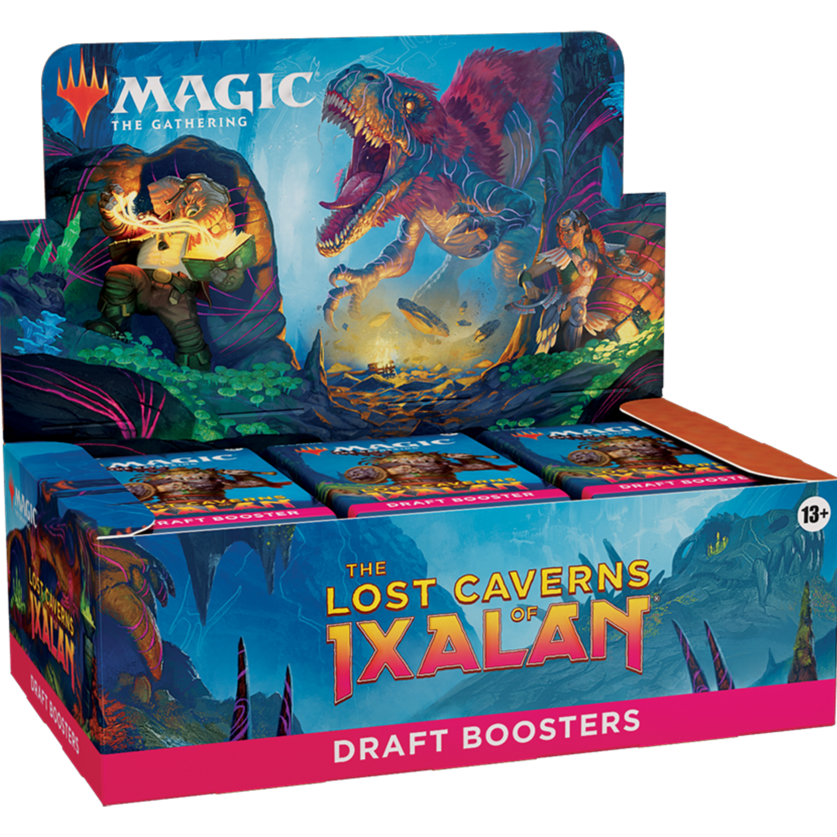 Wizards of the Coast Magic the Gathering: The Lost Caverns of Ixalan - Draft Booster Box