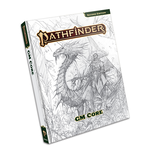 Paizo Pathfinder RPG Second Edition: GM Core Rulebook Hardcover (Sketch Cover Edition)