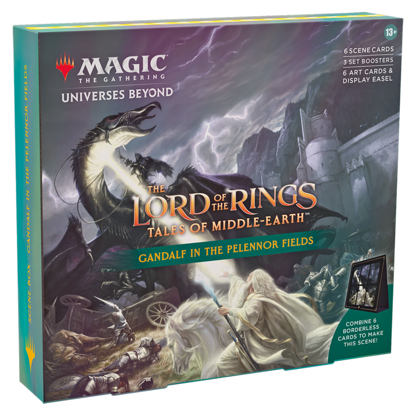 Wizards of the Coast Magic the Gathering: The Lord of the Rings: Tales of Middle-Earth™- Scene Box - Gandalf in the Pelennor Fields