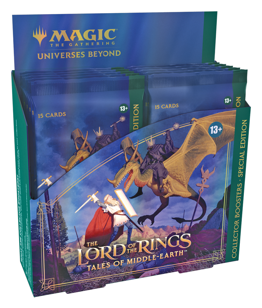 Magic the Gathering: Lord of the Rings Tales of Middle-Earth Collector's  Special Edition Booster Box - Fair Game