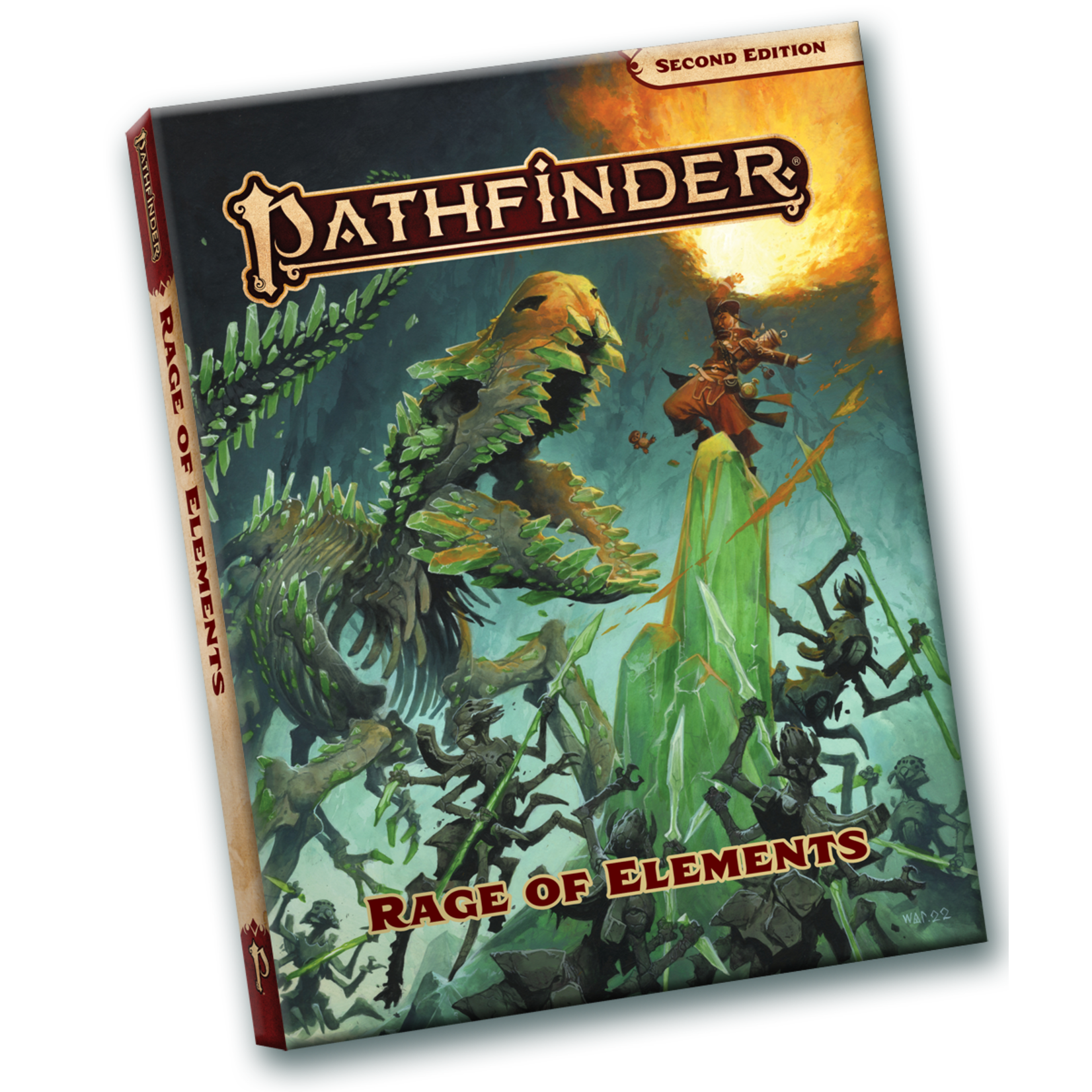 Paizo Pathfinder Second Edition: Rage of Elements Paper Edition