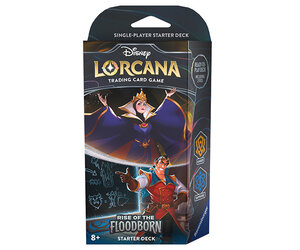 how much are lorcana starter decks Disney Into the Inklands Deck Amber Emerald Discover Lorcana Ravensburger Disney Lorcana TCG: Rise