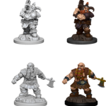 WizKids D&D Nolzur's Marvelous Miniatures: Dwarf Male Barbarian (W6)