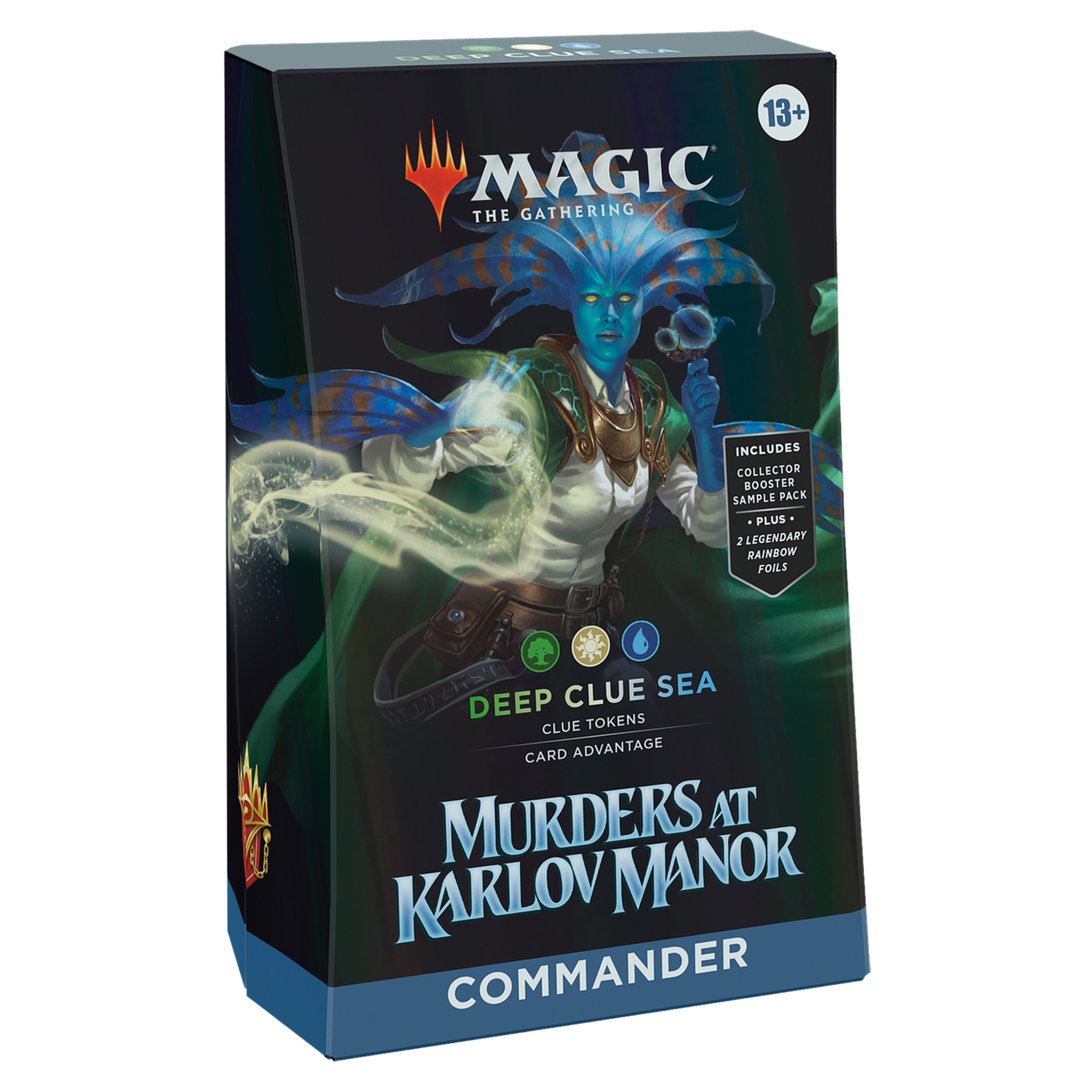 Wizards of the Coast Magic the Gathering: Murders at Karlov Manor- Commander Deck: Deep Clue Sea