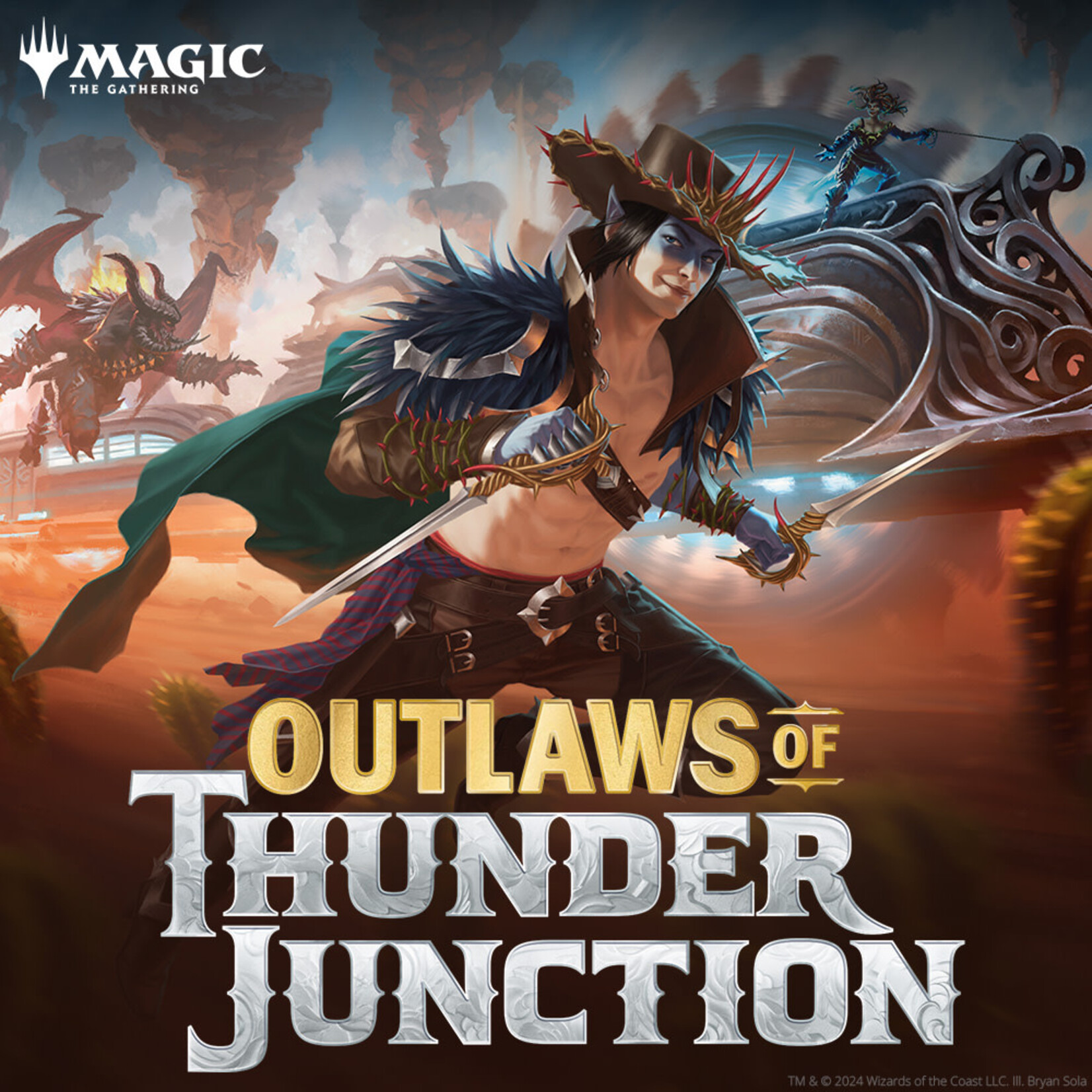 Wizards of the Coast Admission: Outlaws at Thunder Junction Sealed Prerelease - Downers Grove, April 12 (6:00 PM)