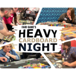 Fair Game Admission: Heavy Cardboard Board Gaming Night (March 30, Geneva)