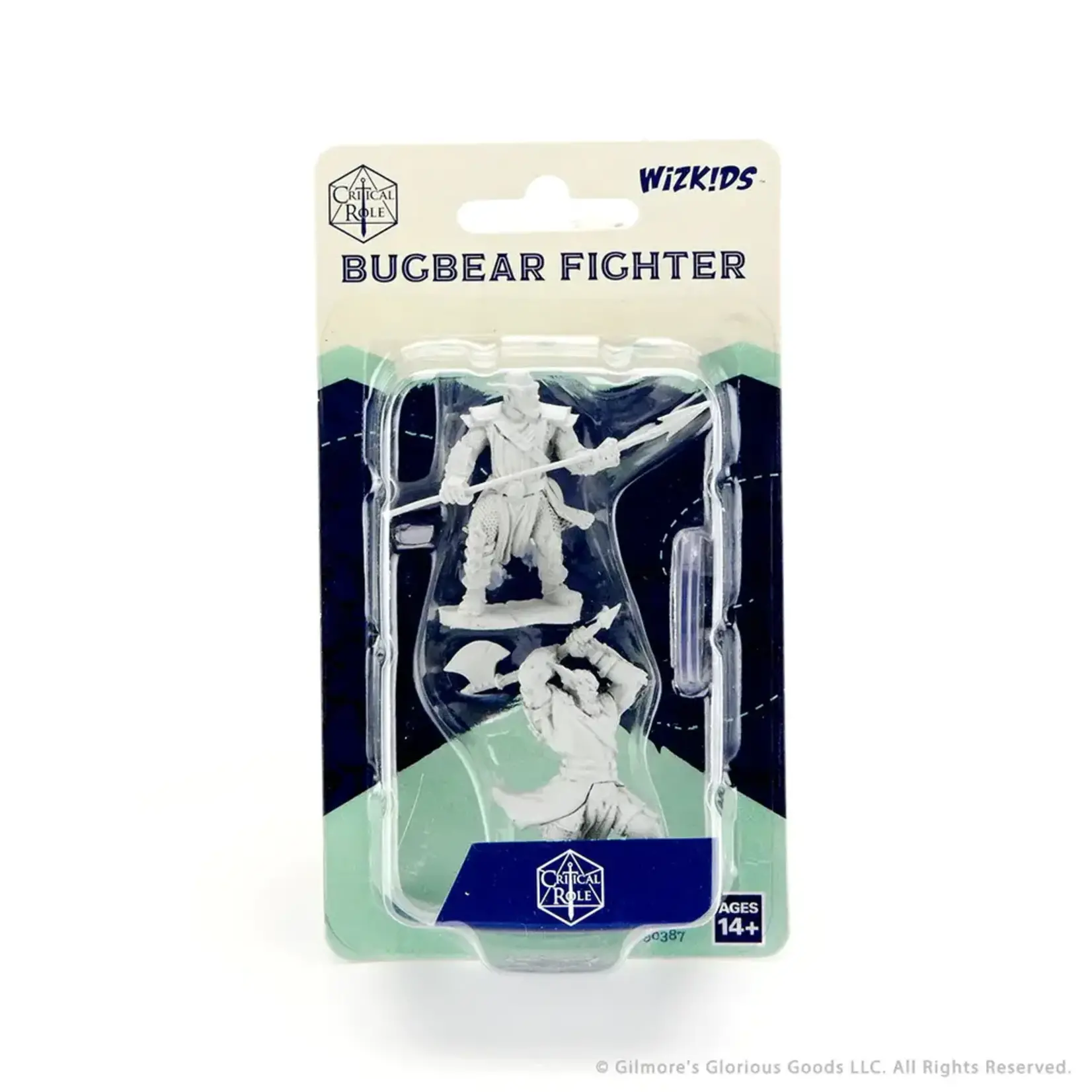 WizKids Critical Role Unpainted Miniatures: W01 Bugbear Fighter Male