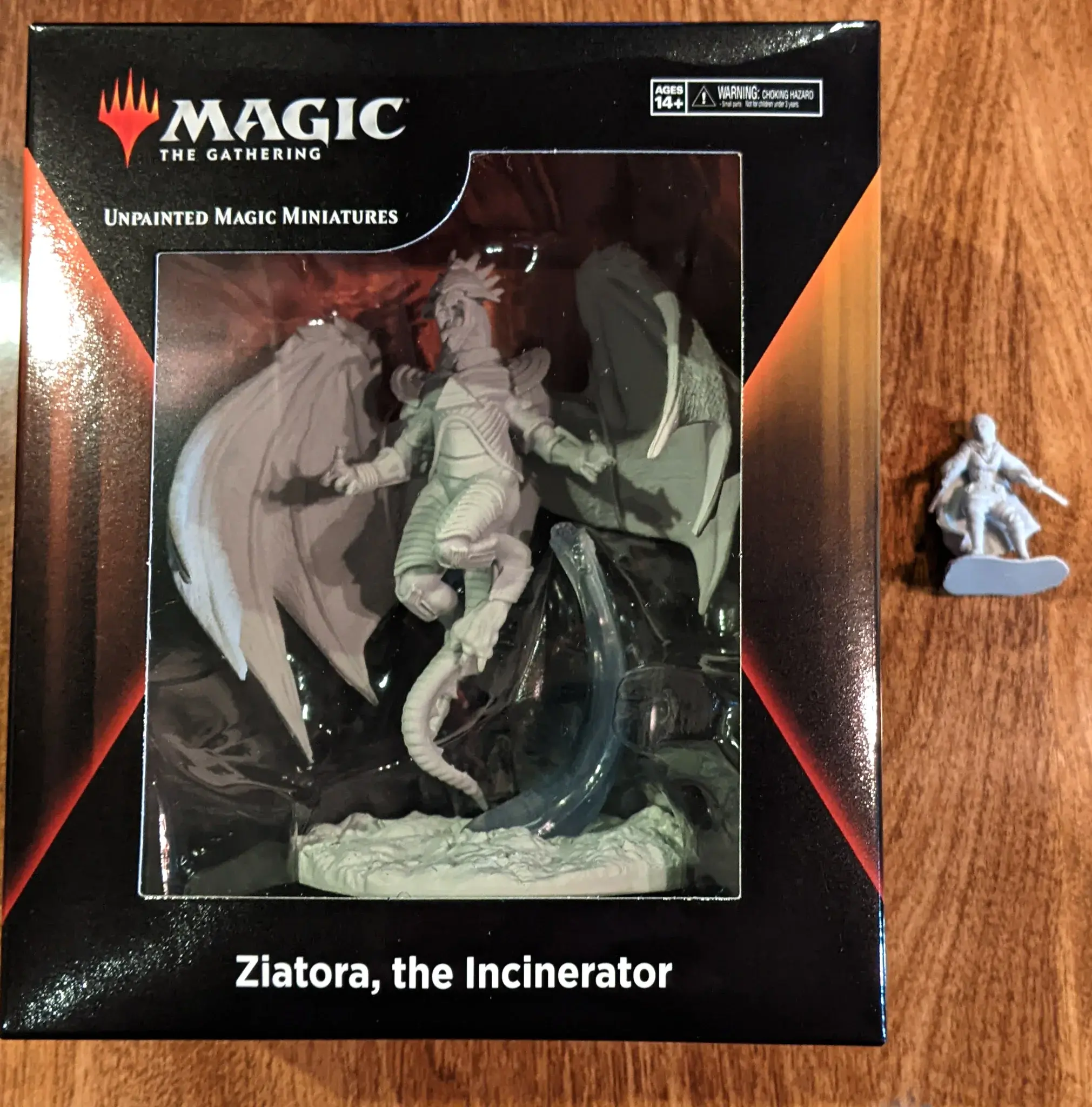Magic the Gathering Unpainted Miniatures: Ziatora, the Incinerator