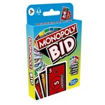 Hasbro Monopoly Bid Card Game