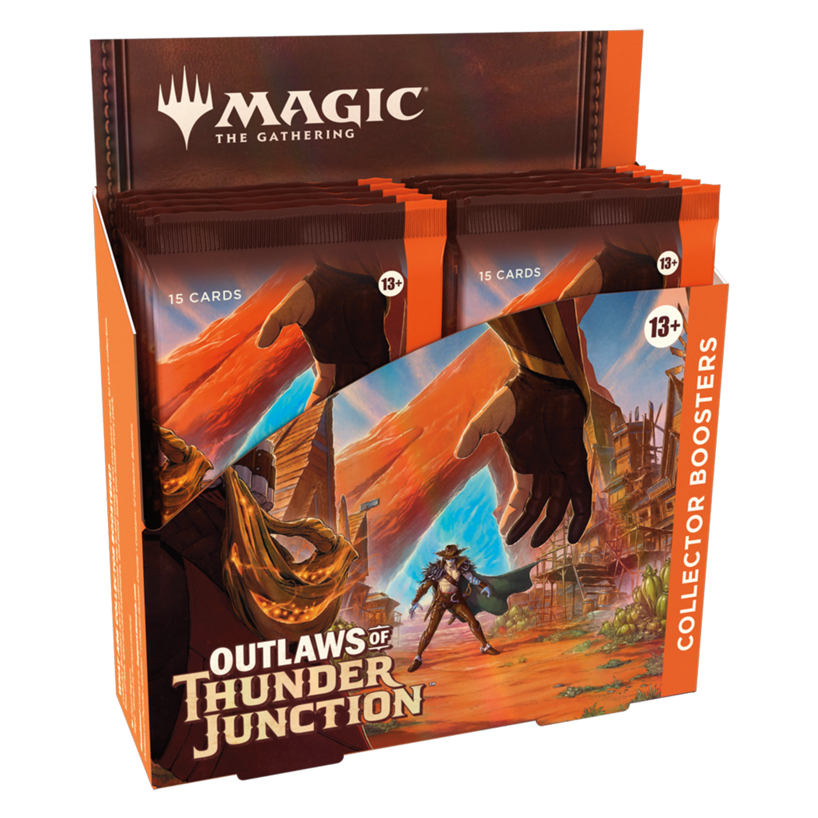 Wizards of the Coast Magic the Gathering: Outlaws at Thunder Junction - Collector Booster Box