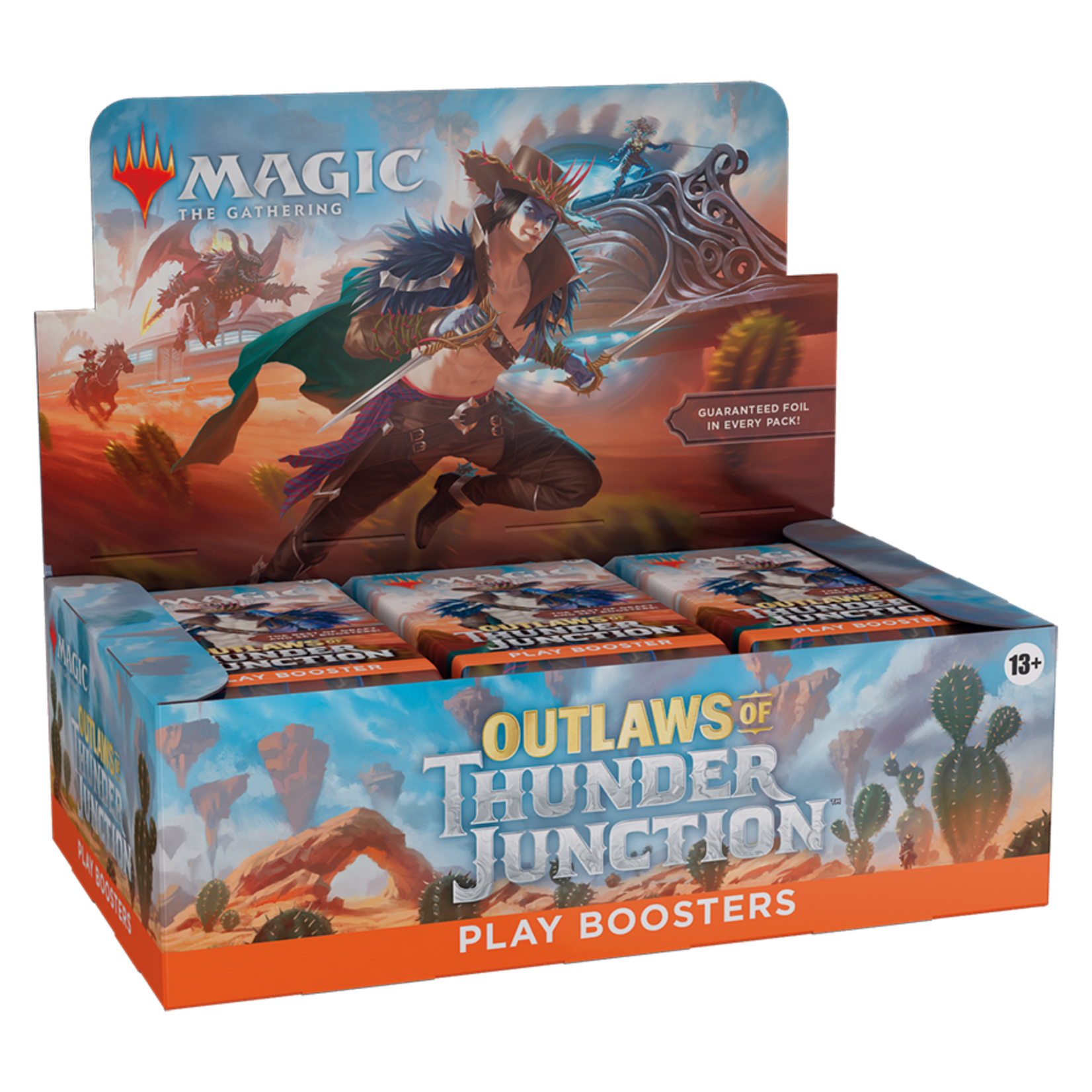Wizards of the Coast Magic the Gathering: Outlaws at Thunder Junction - Play Booster Box
