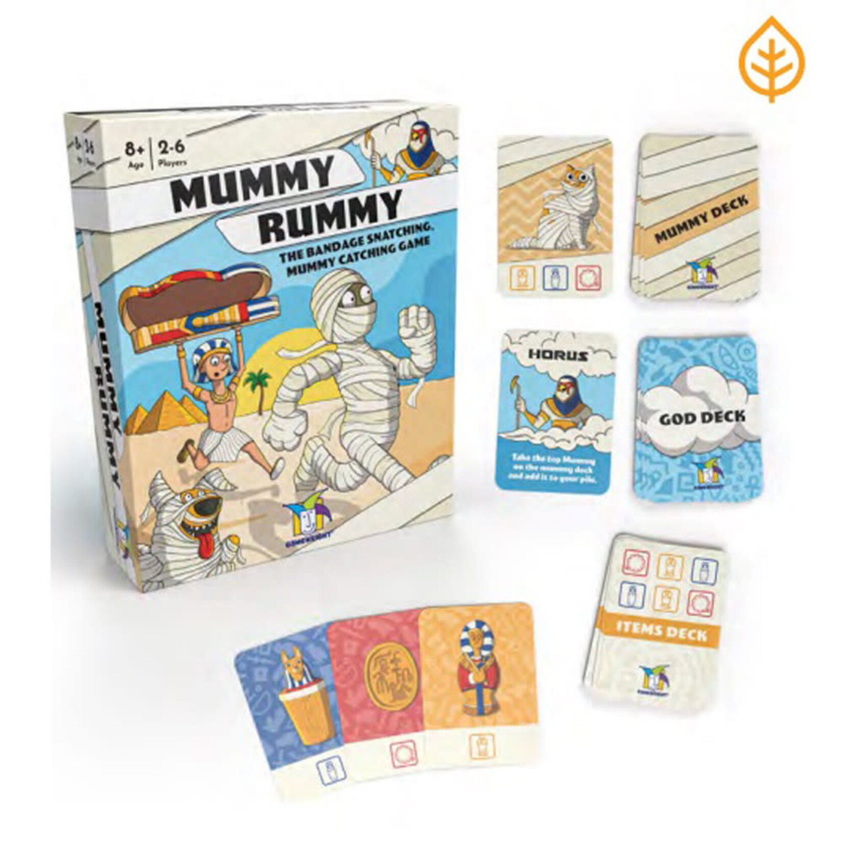 Gamewright Mummy Rummy - 30th Anniversary Edition