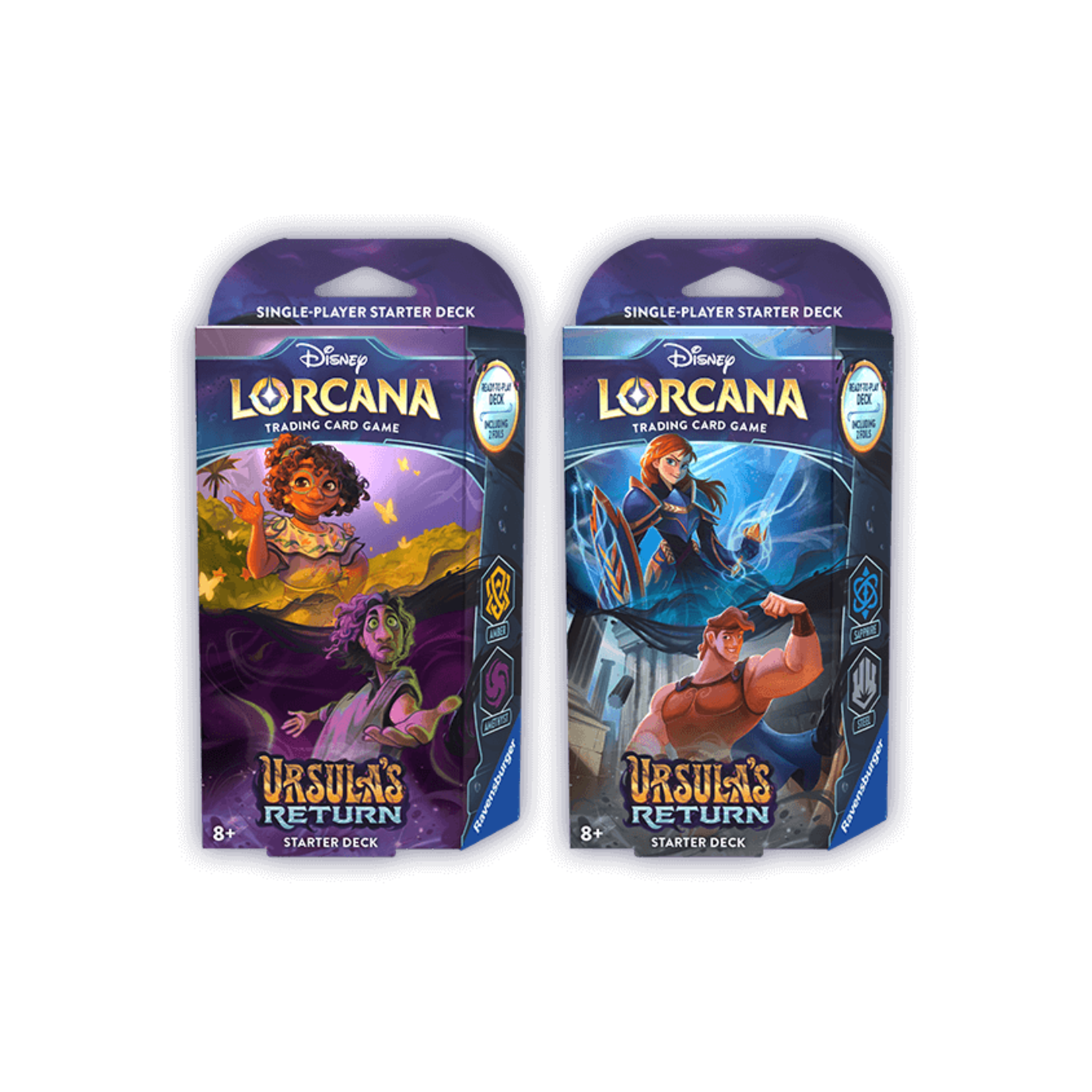 Ravensburger Lorcana: Ursula's Return - Starter Deck: Sapphire & Steel