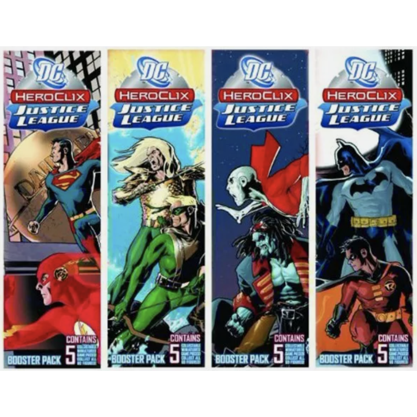 HeroClix-DC HeroClix: DC Justice League Booster