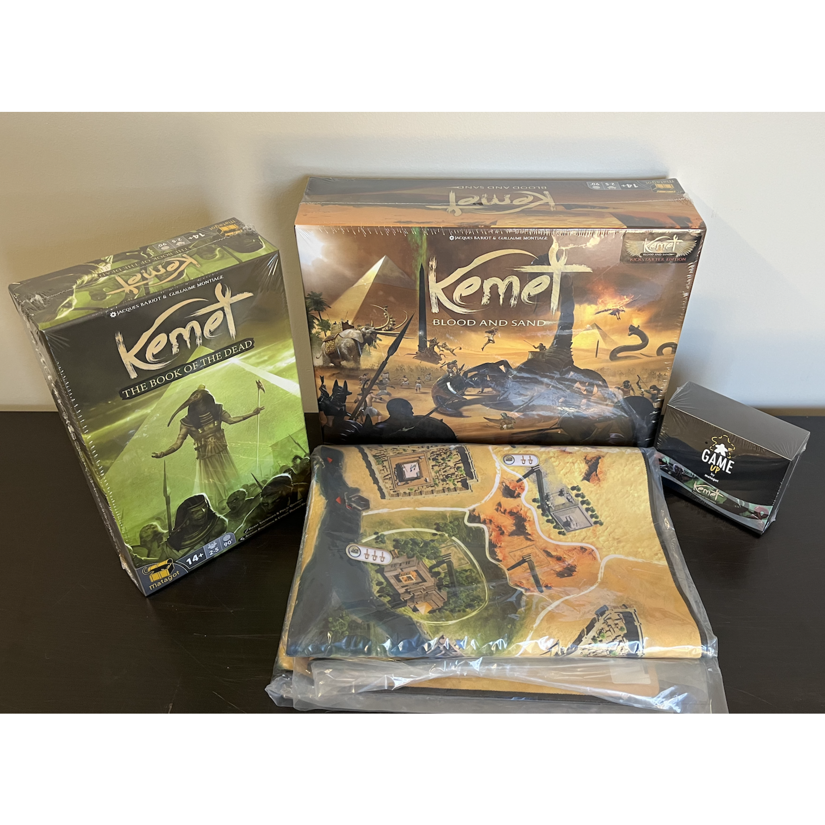Matagot Kemet: Blood And Sand - God Pledge w/Extras (kickstarter bundle)