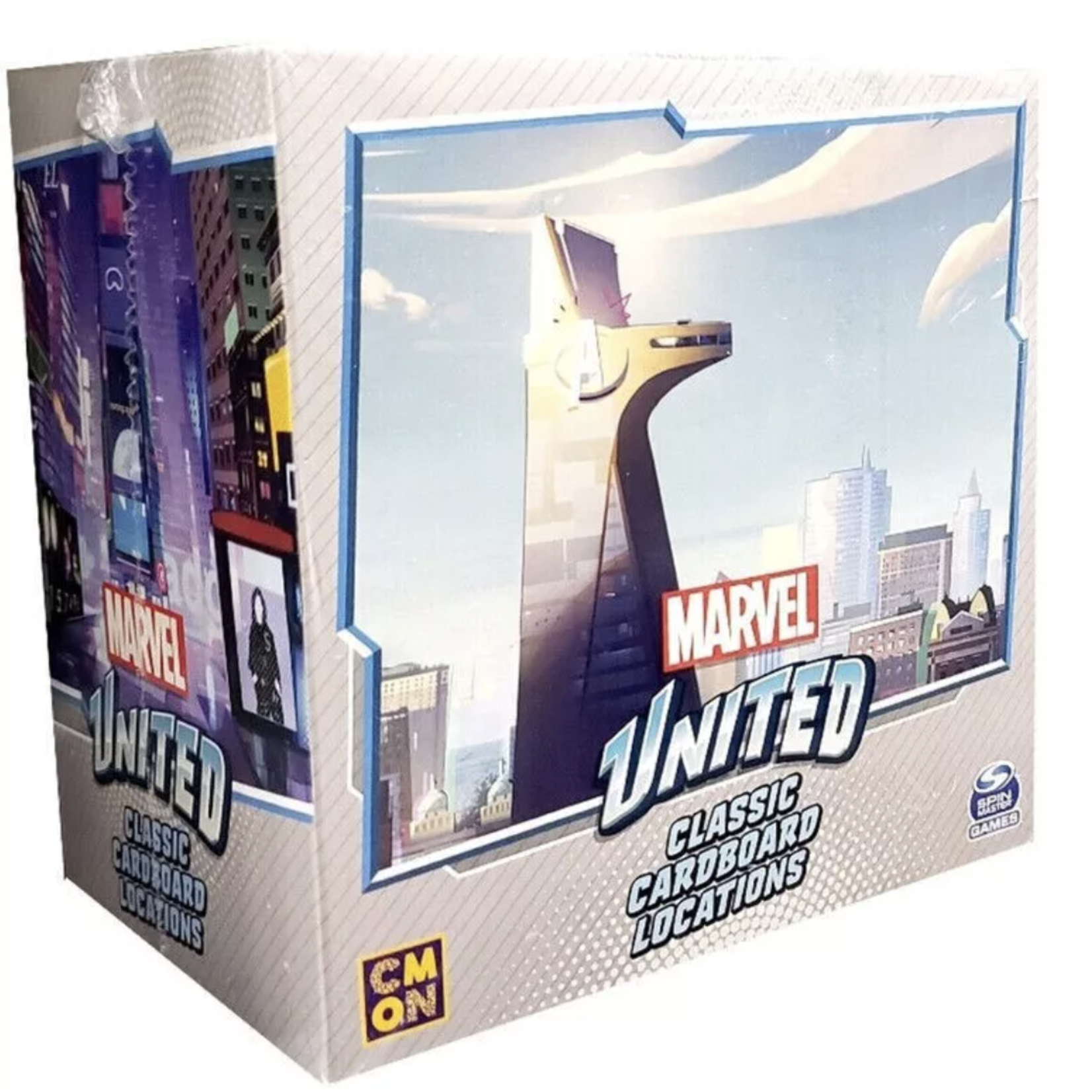 CMON Marvel United: Classic - Cardboard Locations