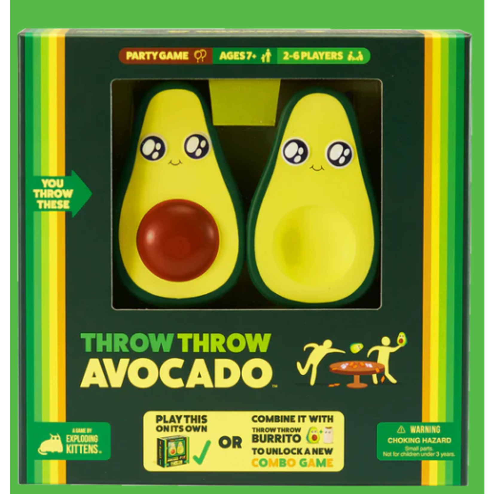 Exploding Kittens Throw Throw Avocado