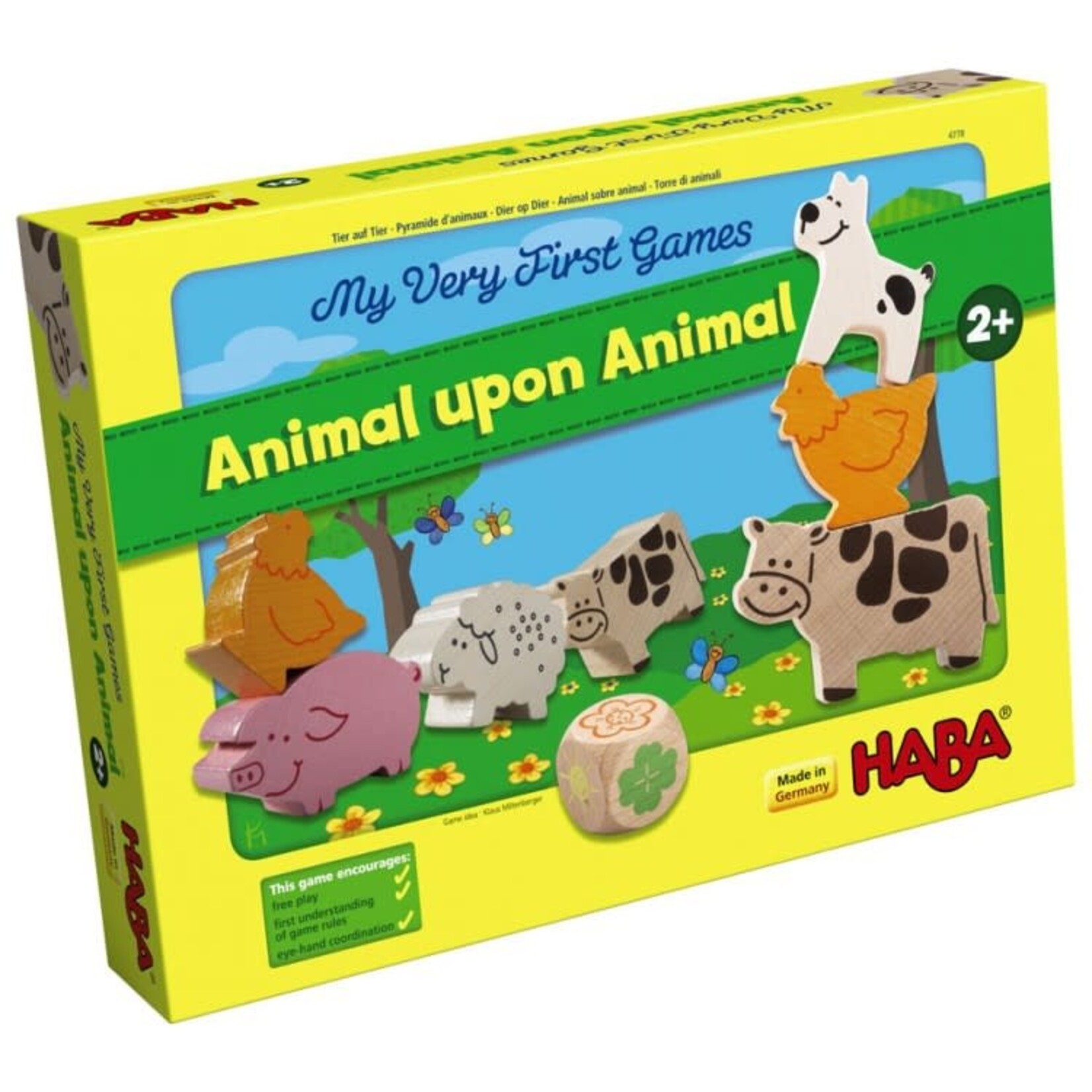 Haba My Very First Games: Animal Upon Animal Junior