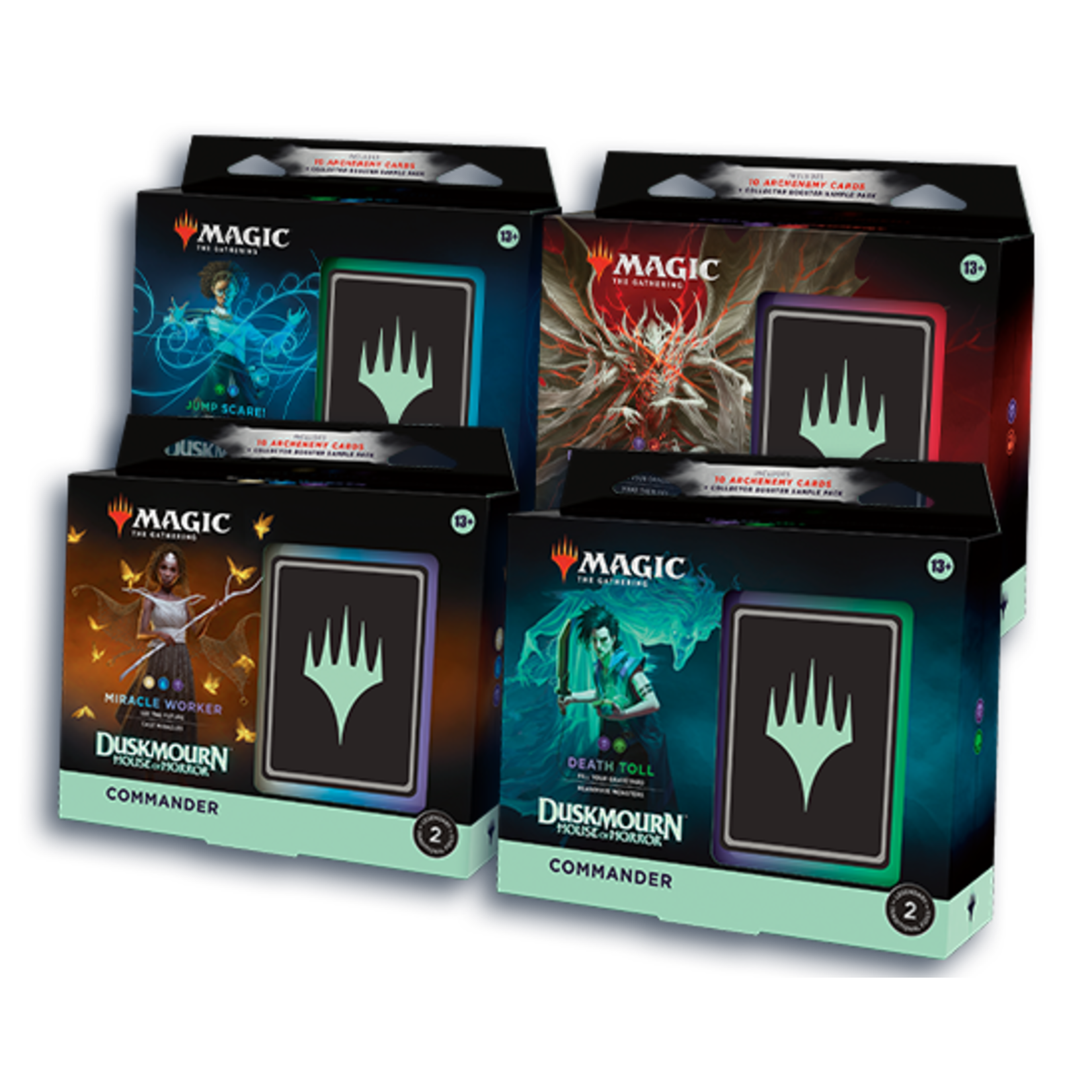 Wizards of the Coast Magic the Gathering: Duskmourn - Commander Decks (Set of 4 preorder)
