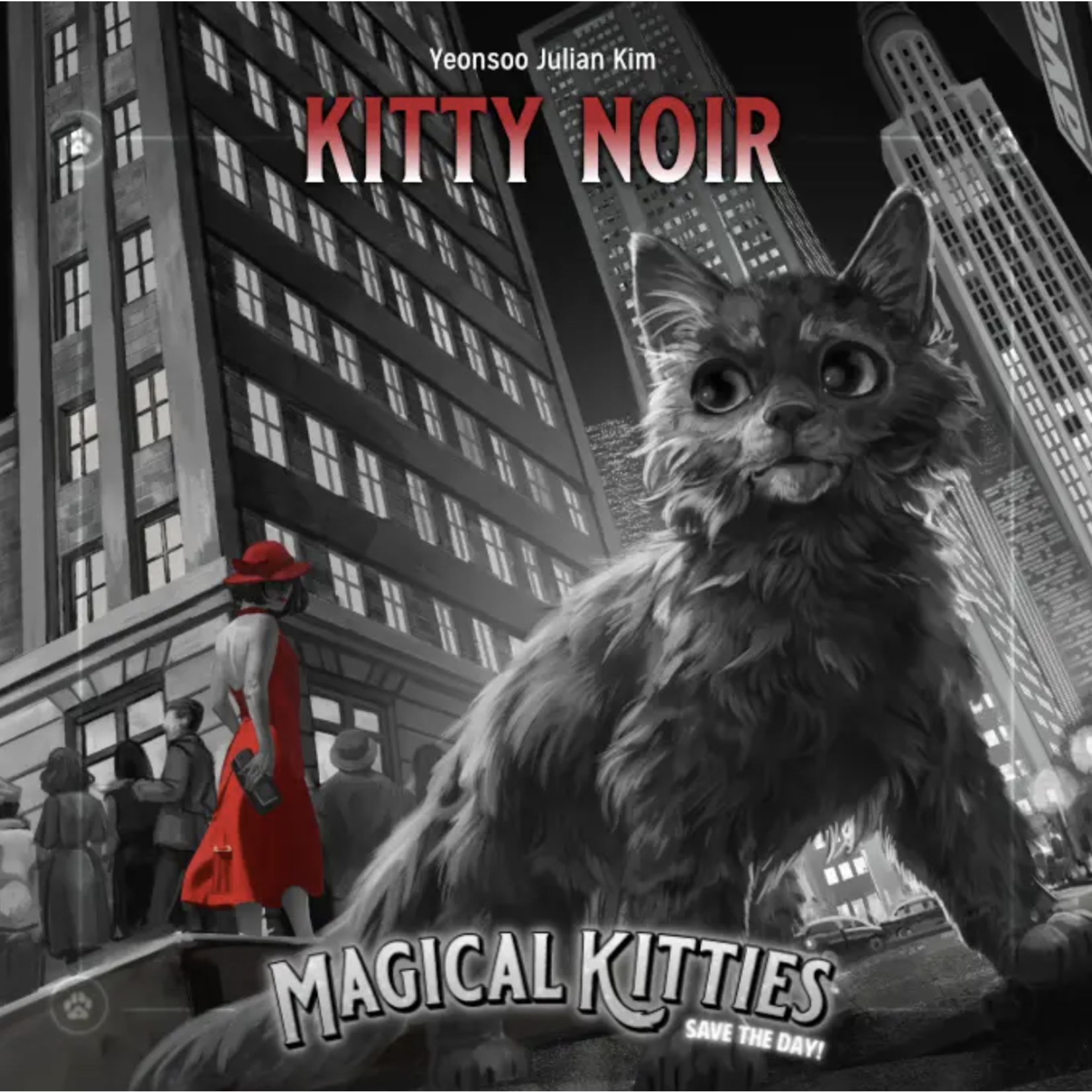 Atlas Games Magical Kitties Save the Day 2E: Kitty Noir Hometown Expansion