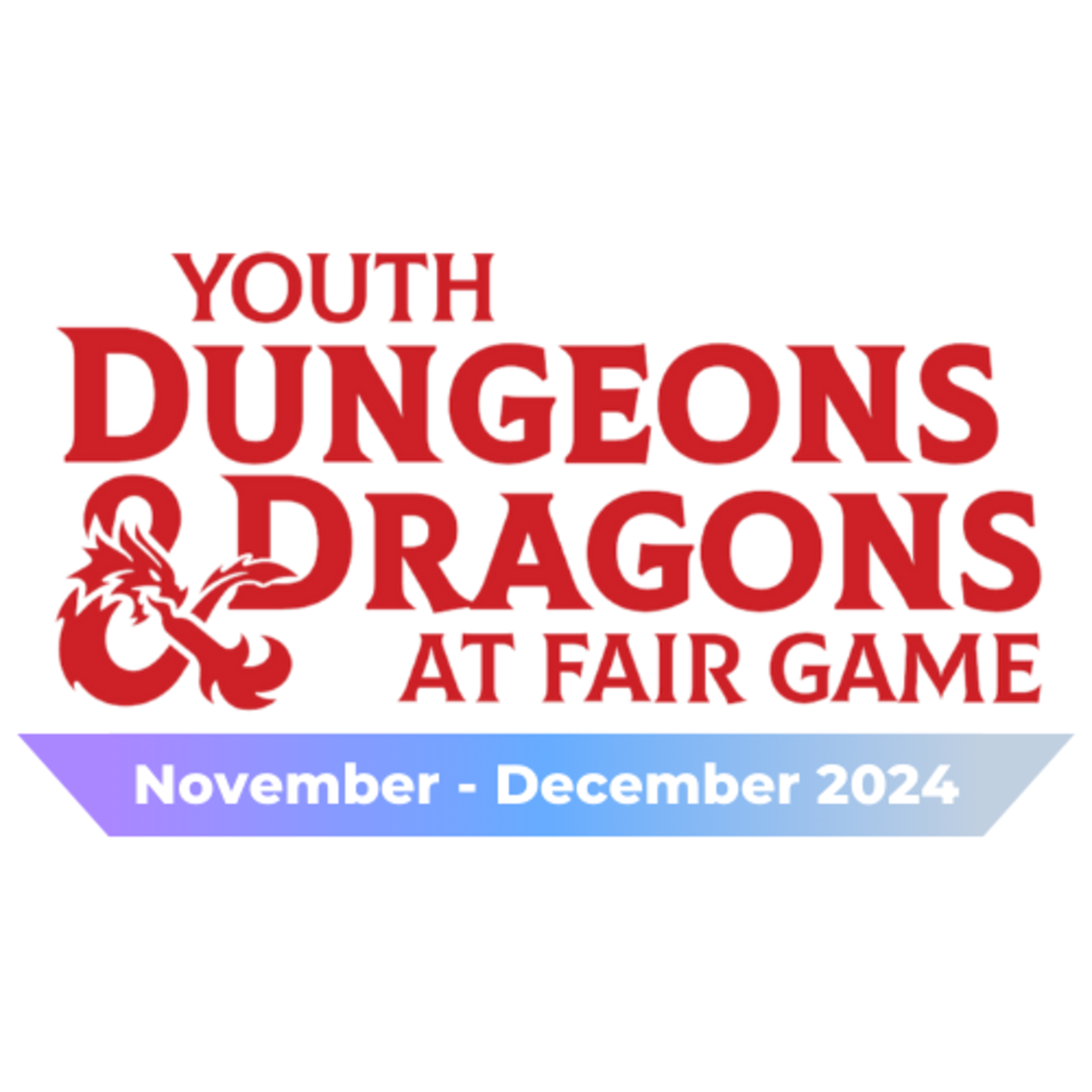 Fair Game YDND Nov/Dec 2024: THURSDAY - Group VR1 Virtual 5-7 PM CST (Ages 13-17)
