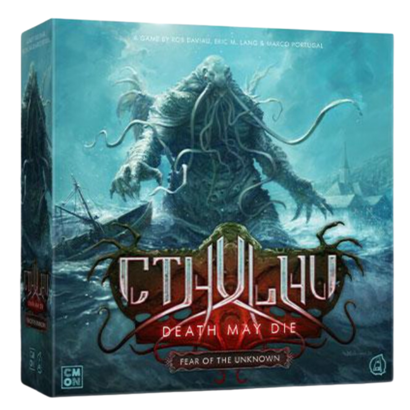 CMON Cthulhu: Death May Die - Fear of the Unknown (All-Knowing Pledge + Extras - Kickstarter)