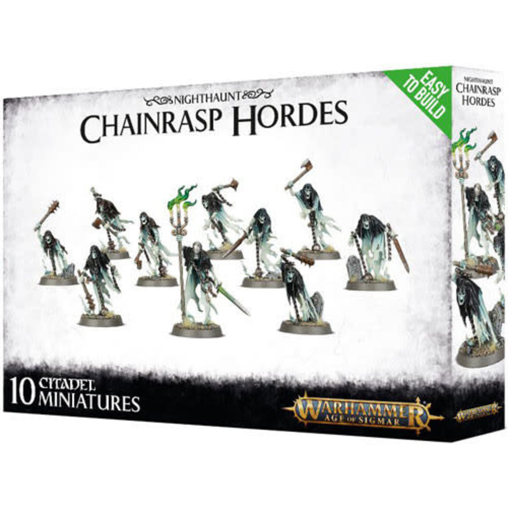 Games Workshop Warhammer Age of Sigmar: Nighthaunt - Chainrasp Hordes (Easy to Build)