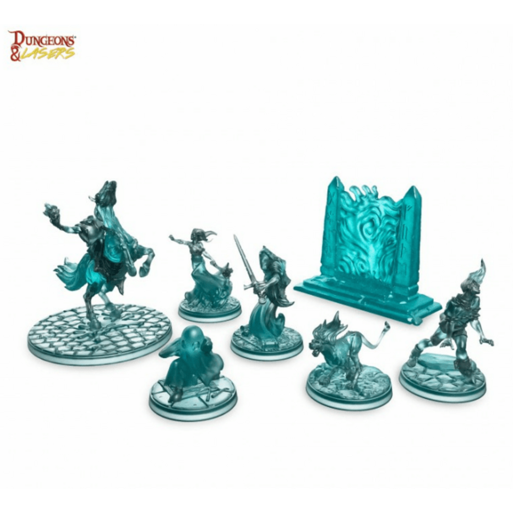 Dungeons and Lasers Dungeons and Lasers: Ghosts Miniatures Pack