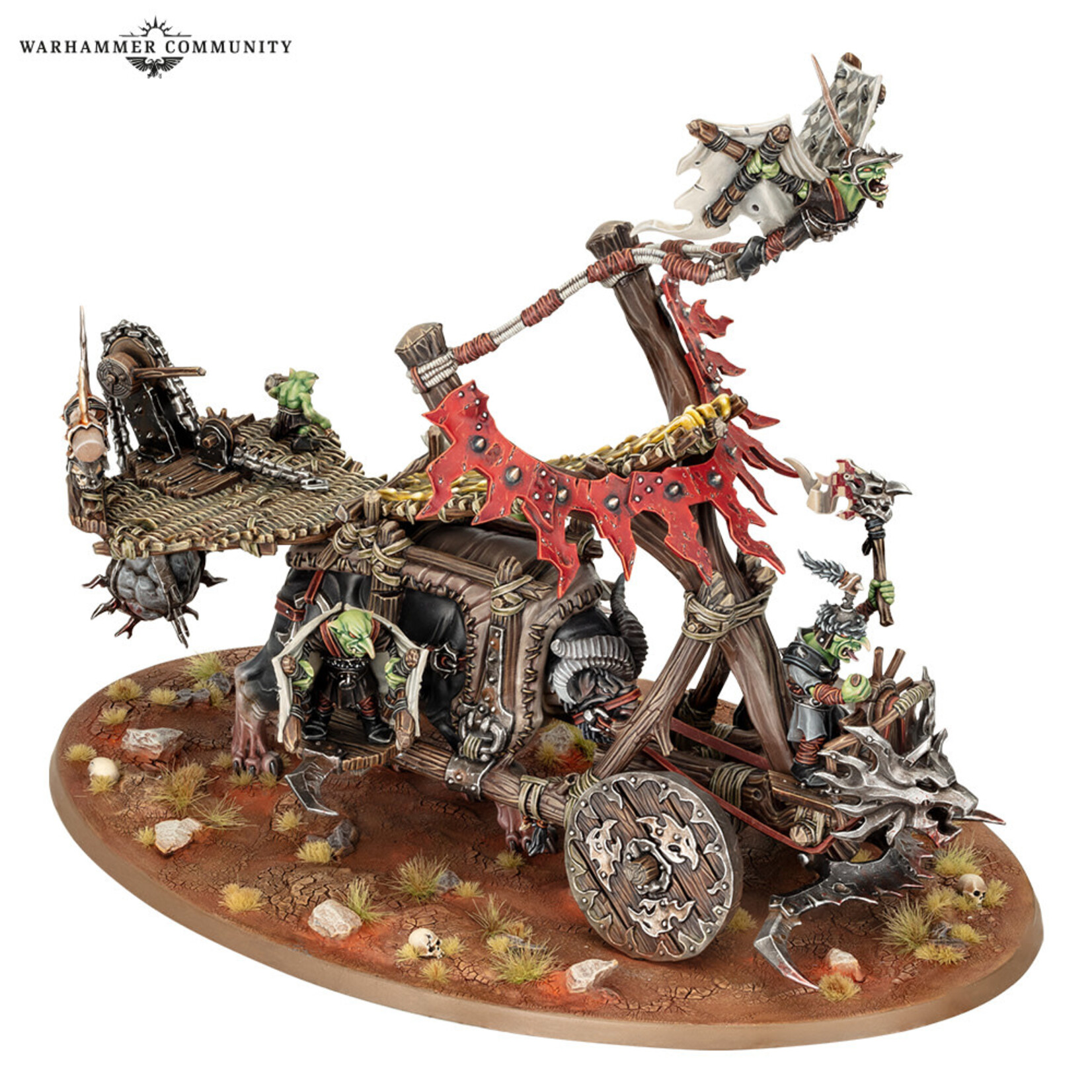Games Workshop Warhammer Age of Sigmar: Gloomspite Gitz - Doomdiver Catapult