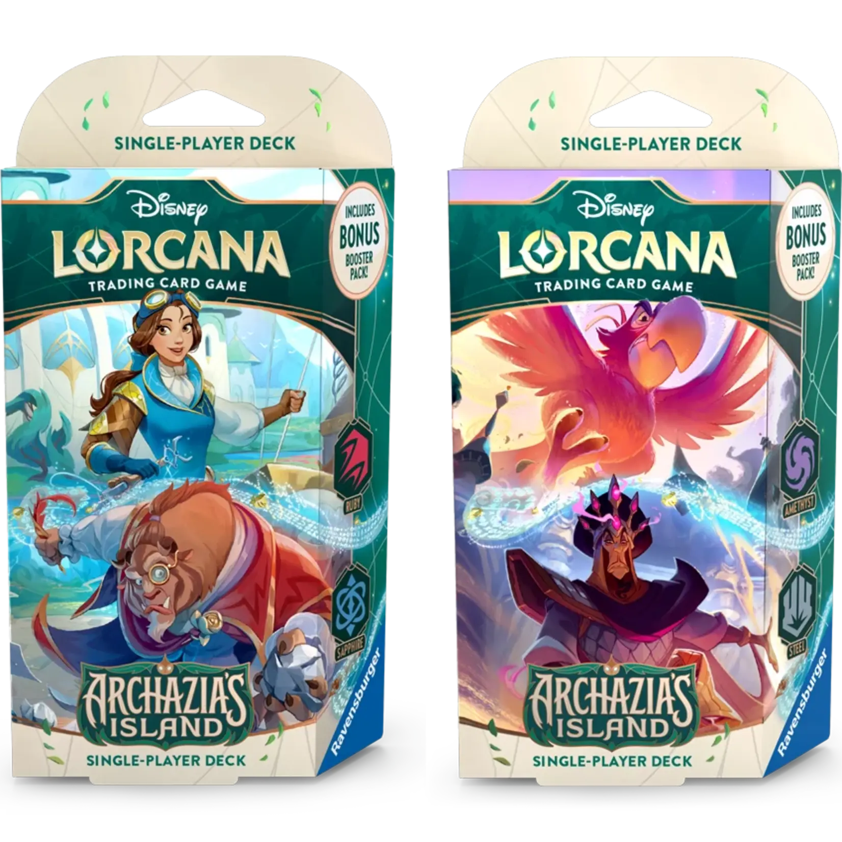 Ravensburger Lorcana: Archazia's Island - Starter Deck: Amethyst & Steel